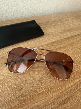 Daisy Chain x Oakley Rose Gold/Brown Sunglasses
